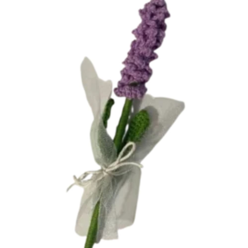Crochet Lavender Bouqet